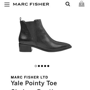 Marc Fisher Yale Pointy Toe Chelsea Bootie